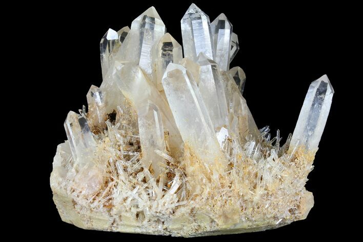 Cluster Of Blue Smoke Quartz With Cookeite - Columbia #97683